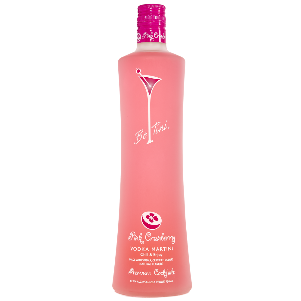 Pink Cranberry Vodka Martini – BeTini Spirits