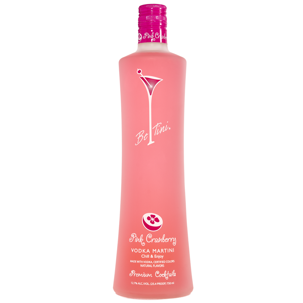 
                  
                    BeTini Pink Cranberry Vodka Martini 750ml Bottle
                  
                
